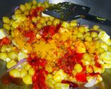 চানা পানির মশালা (chana paneer masala recipe in bengali) রেসিপি ধাপ - 4 ছবি