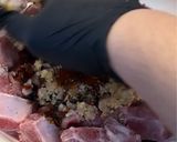 A picture of step 1 of Braised Pork Ribs w/ Pickled Mustard Greens | Sườn Kho Cải Chua.