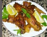 A picture of step 2 of Oven Grilled Chicken Wings With Potato In Awesome Sauce.