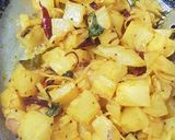 A picture of step 8 of Cassava in Spices.