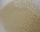 A picture of step 1 of Moong dal dhokla.
