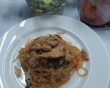 Foto langkah ke 6 dari resep Shirataki Goreng Ayam.
