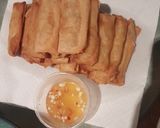 A picture of step 4 of Spring Rolls.