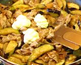 A picture of step 6 of Rich and Creamy! Pork and Eggplant with Mayo-Ginger Sauce.