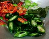 Foto langkah ke 4 dari resep Cumi asin cabe + pete #keto friendly.