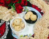 A picture of step 6 of Till gur laddu 😋 sesame jaggery laddu 😋 😋.