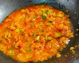 A picture of step 3 of Paneer Cheese Ghotala.