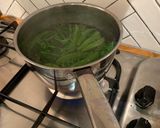 A picture of step 5 of Green Veg & Pesto Risotto.