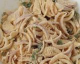 A picture of step 3 of Onion pakoda.