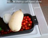Foto del paso 1 de la receta: Pisto de Cherry con Huevo Poché