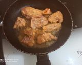 A picture of step 3 of Murg Makhani.