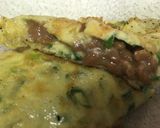 A picture of step 5 of Natto omelet.
