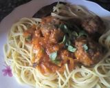 Foto del paso 3 de la receta: Spaguettis con albóndigas🍝❤