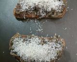 Une image de l'étape 4 de 🍄 Tartine aux champignons moutarde à l'ancienne gratiné au Parmesan.