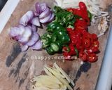 Foto langkah ke 2 dari resep Vegetarian Kkan Pungi.