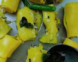 खांडवी (Khandvi recipe in Hindi) रेसिपी चरण 4 फोटो