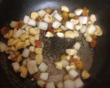 A picture of step 4 of Jackfruit payasam.