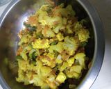 A picture of step 2 of Stuffed Cabbage roll.