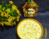 A picture of step 3 of Paneer kheer.