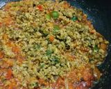 A picture of step 3 of Kimami Namkeen Sevaiyan with Lamb Mince.