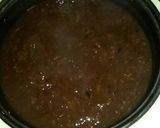 Foto langkah ke 2 dari resep Bubur ketan item magic com.
