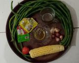 Foto langkah ke 1 dari resep TUMIS Kacang Panjang - Jagung Pipil (kajang japil).