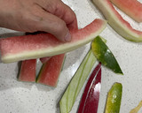 Foto del paso 1 de la receta: Dulce de cáscara de sandía