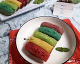 Cara Membuat Kue pukis lumer rainbow 6