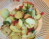 Foto del paso 2 de la receta Patatas a lo pobre con huevos