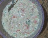 A picture of step 5 of Curd Oats.