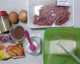 Foto langkah ke 1 dari resep Patty burger mini.