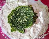 Foto del paso 5 de la receta: PAN Blandito de Espinaca y Queso Mozzarella...!💟💓❣️