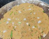A picture of step 4 of Jowar Masala Bhakri (Dodho).