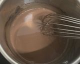 Hình bước làm 1 của món Lava chocolate đen