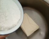A picture of step 1 of Bombay coffee Cake.