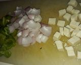 A picture of step 2 of Chicken paneer sticks.