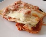 Foto del paso 5 de la receta: Lasaña de pollo con crema de espinaca