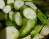 Foto langkah ke 5 dari resep Sup Oyong Tahu (tambah Bihun dan Telur).