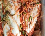Hình bước làm 5 của món Kim Chi cải Thảo