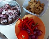 Foto langkah ke 1 dari resep Balado Cumi Asin Tempe.