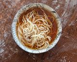 A picture of step 20 of Tonkotsu Shoyu Ramen.