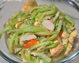 Foto langkah ke 4 dari resep Tumis Labu Siam Terasi.