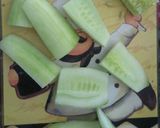 Foto del paso 1 de la receta: Salsa de pepino