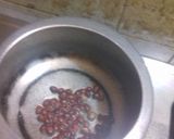 A picture of step 1 of Matar pulao with boondi ka rayta.