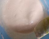 A picture of step 3 of Eid cake.