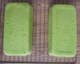 Foto langkah ke 11 dari resep Ogura pandan cake.
