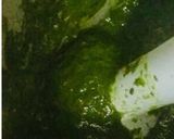 A picture of step 3 of Sarson Ka Saag.