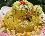 A picture of step 16 of Healthy Breakfast- Sweetcorn Paneer Sooji Upma.