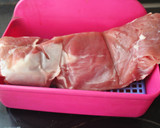 Foto del paso 3 de la receta: Solomillo de cerdo con setas congeladas