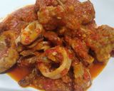 Foto langkah ke 2 dari resep Oseng Pedas Cumi.